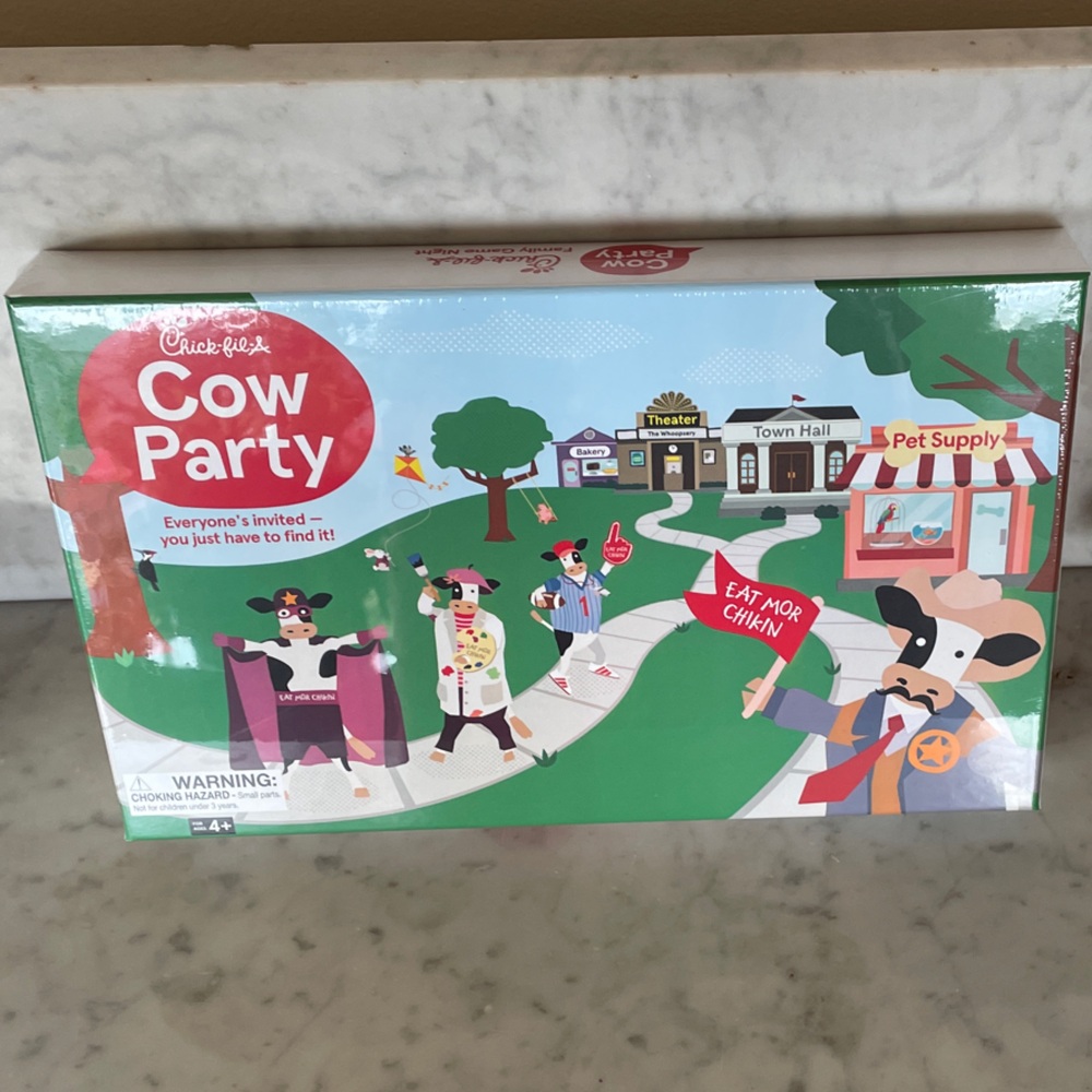 CHICK-FIL-A Cow Party Game